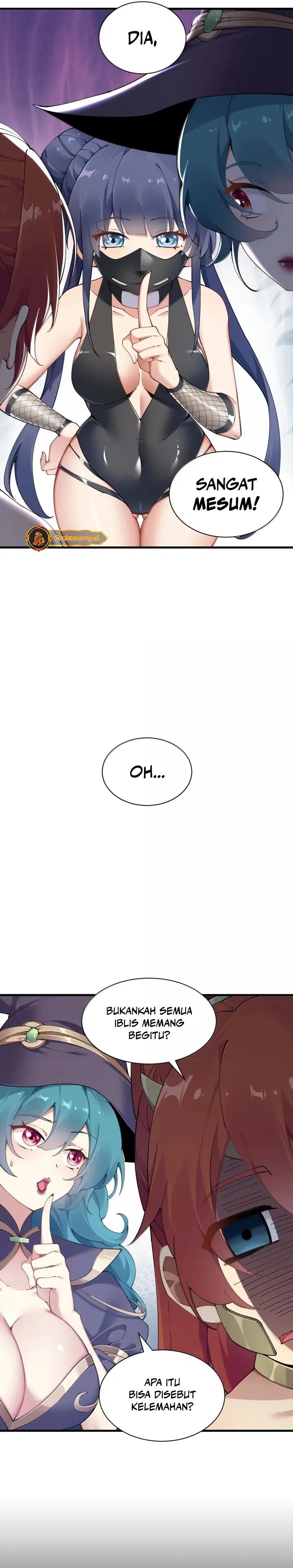 I Transmigrated Into Demon King Of Harem? Chapter 128 Bahasa Indonesia