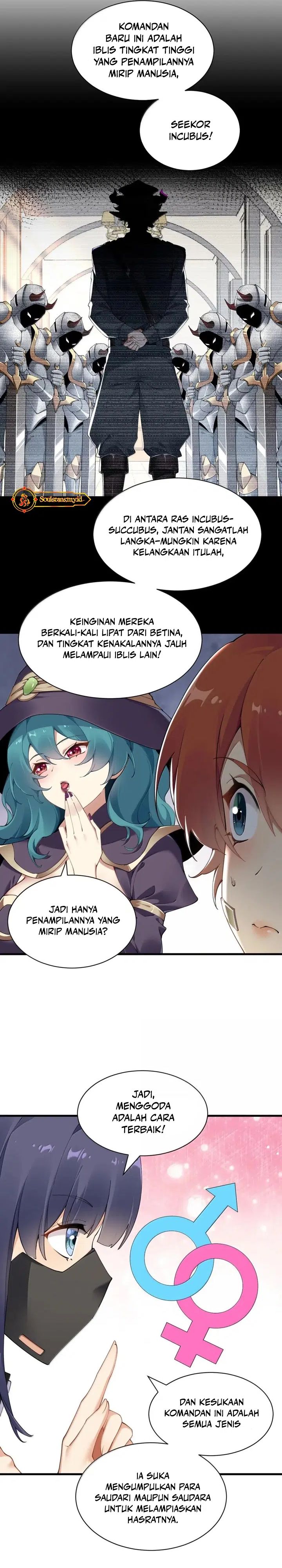 I Transmigrated Into Demon King Of Harem? Chapter 128 Bahasa Indonesia