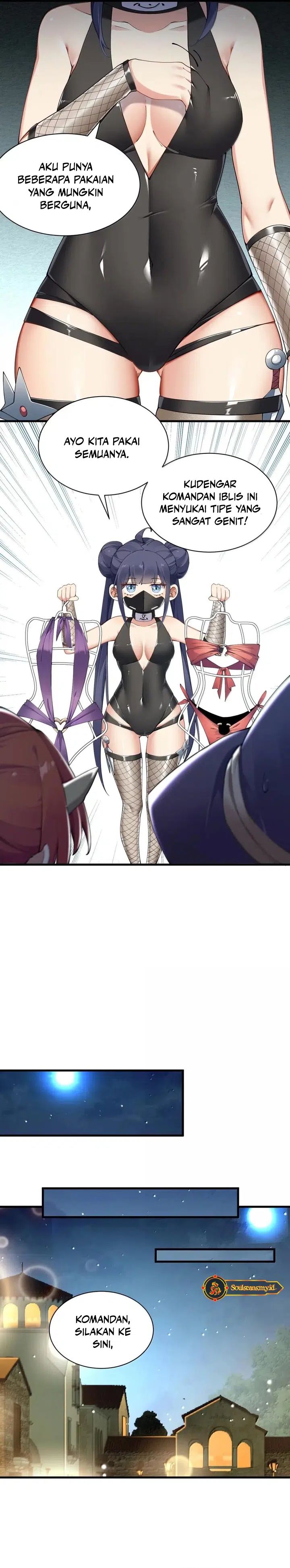 I Transmigrated Into Demon King Of Harem? Chapter 128 Bahasa Indonesia