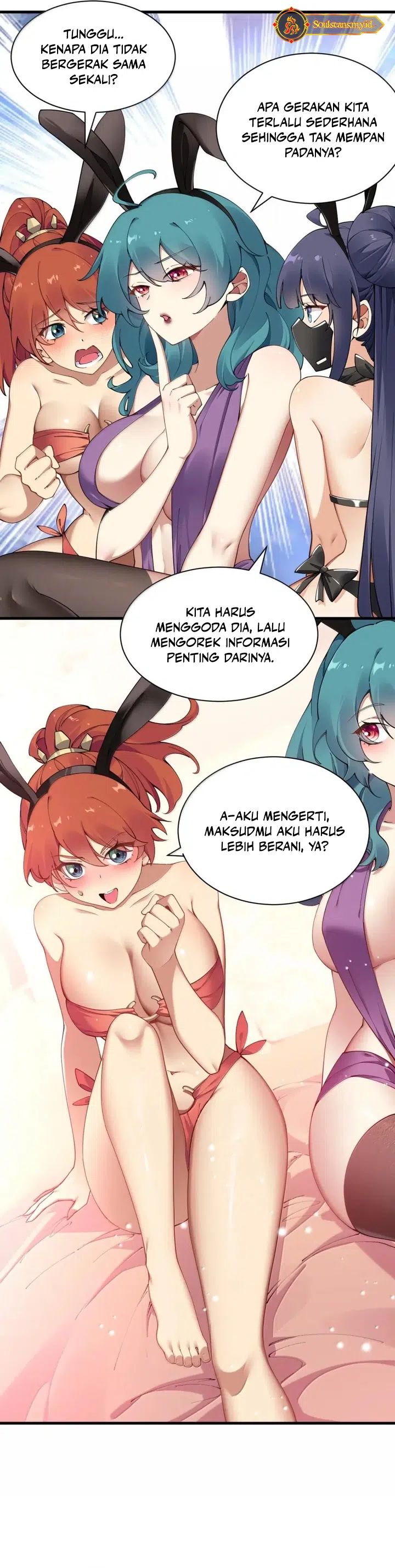 I Transmigrated Into Demon King Of Harem? Chapter 128 Bahasa Indonesia