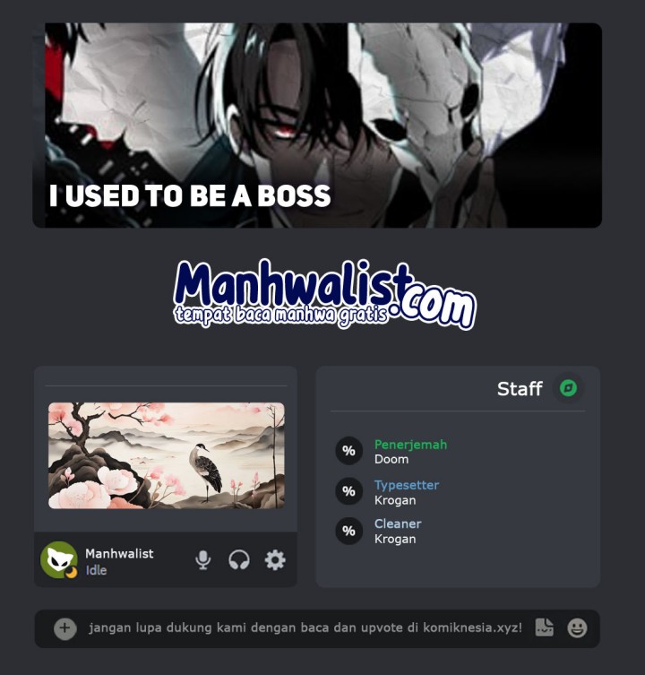 I Used to Be a Boss chapter 92