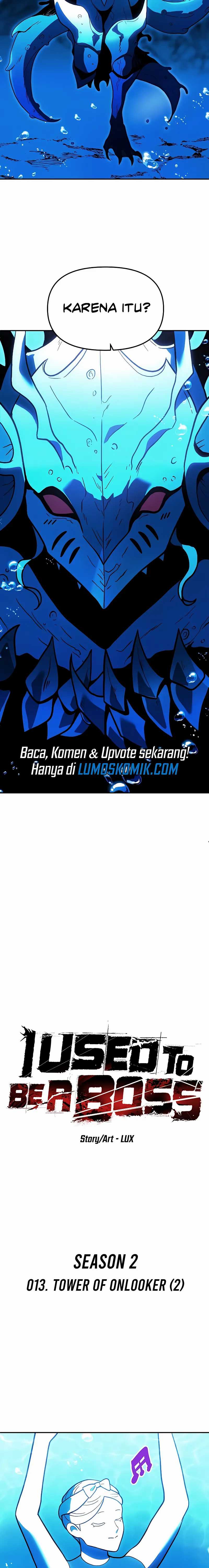 I Used to Be a Boss Chapter 113 Bahasa Indonesia