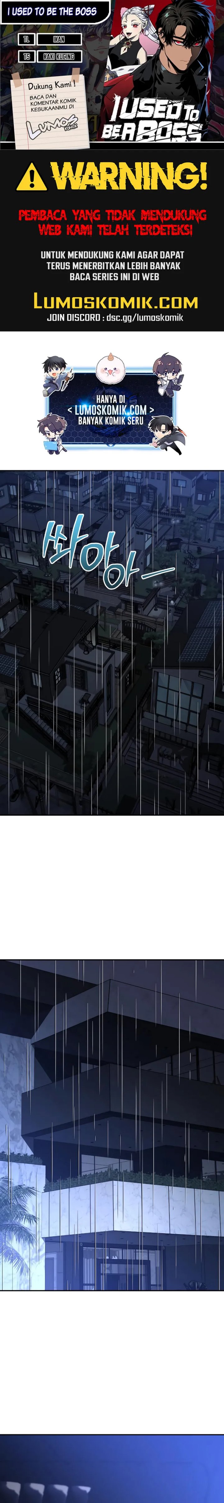 I Used to Be a Boss Chapter 118 Bahasa Indonesia