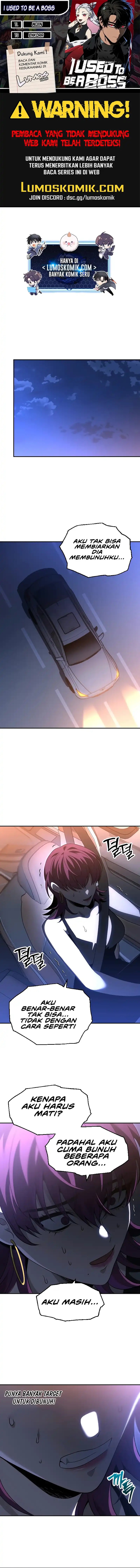 I Used to Be a Boss Chapter 127 Bahasa Indonesia