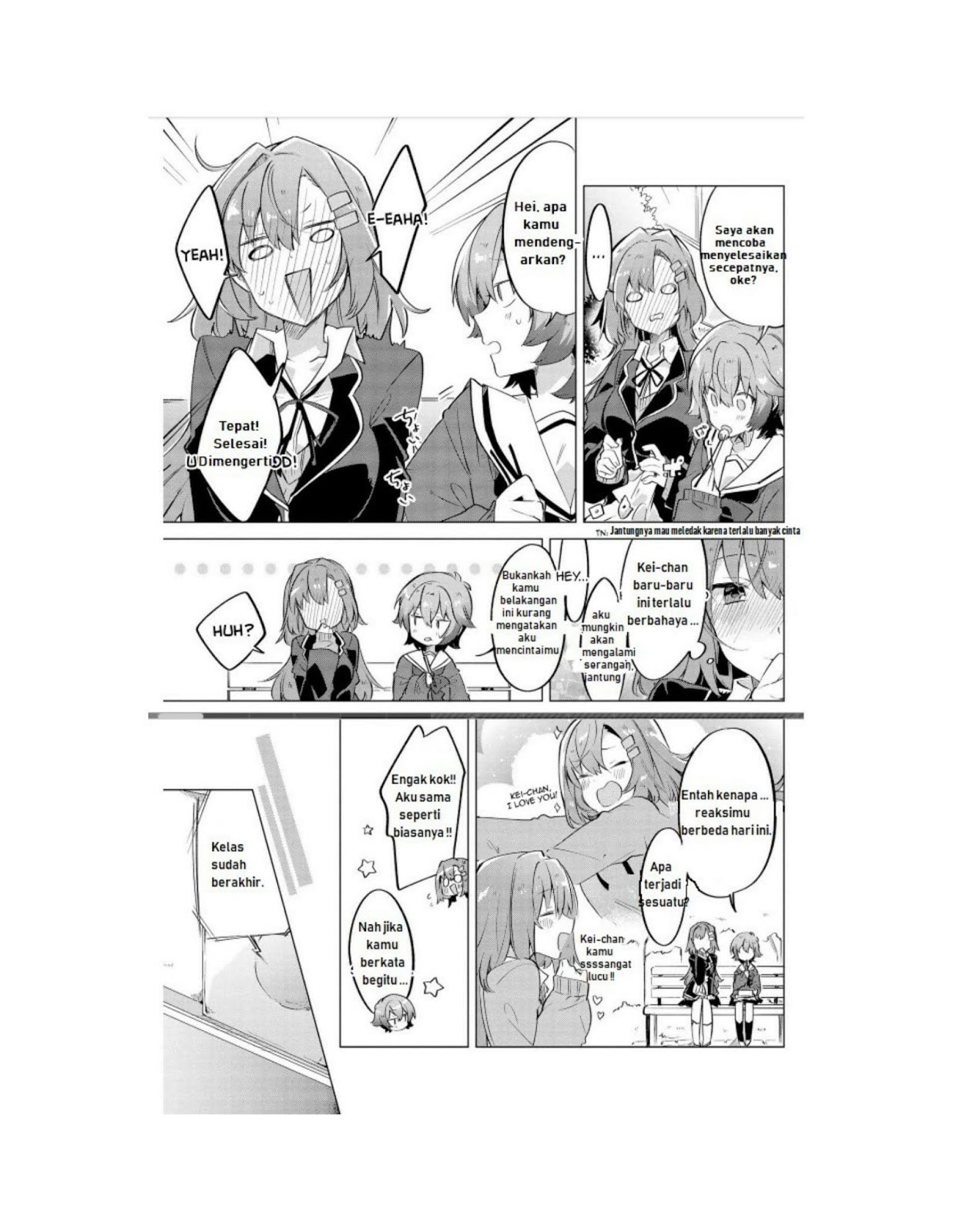 I Want You to Say You Love Me Chapter 02 Bahasa Indonesia