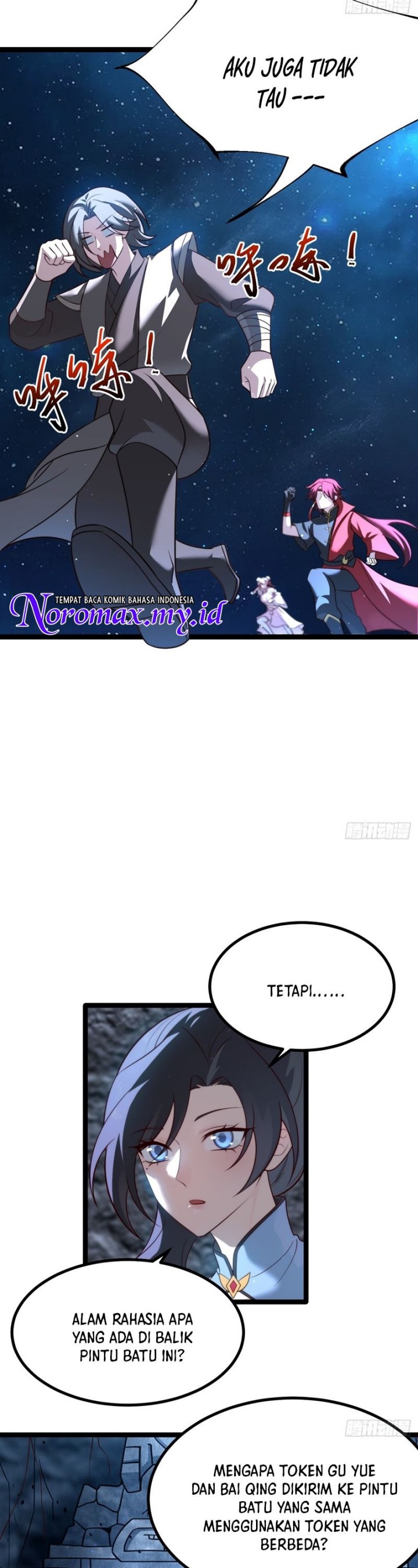 I Was Forced by the System to Become a Villain Chapter 65 Bahasa Indonesia