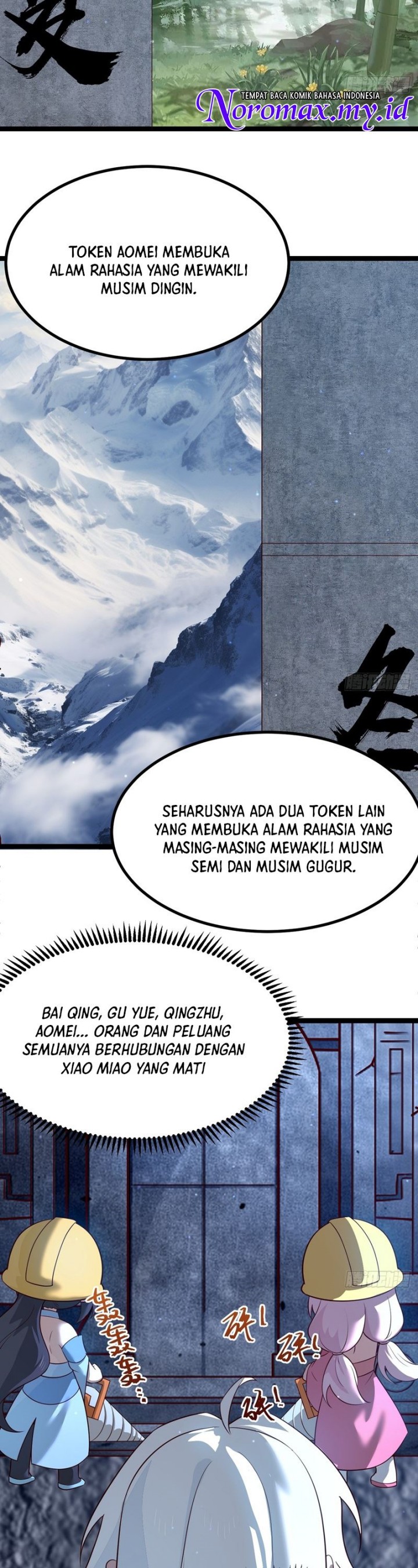 I Was Forced by the System to Become a Villain Chapter 65 Bahasa Indonesia