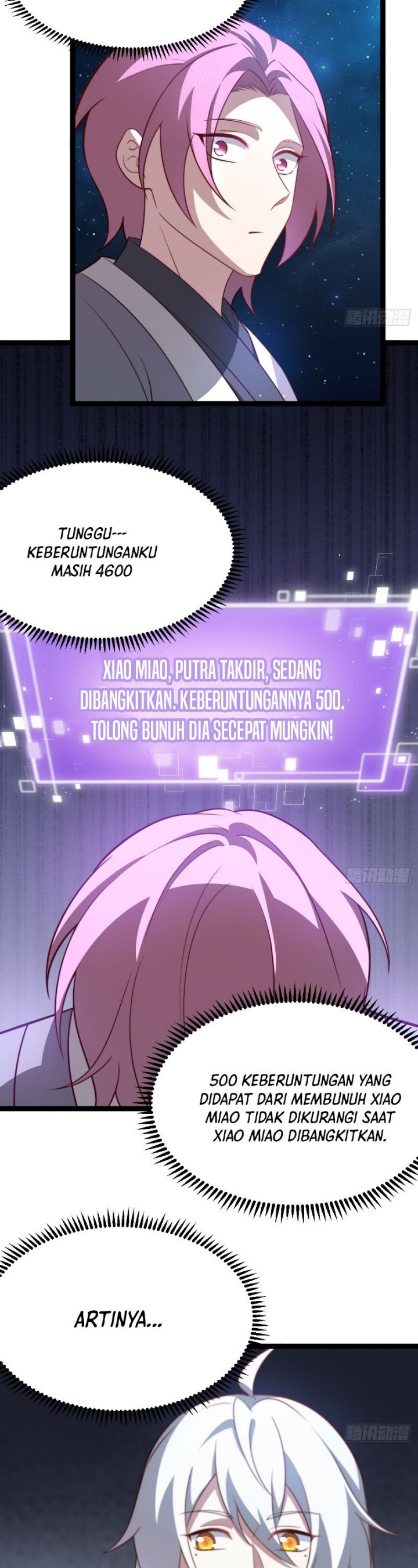 I Was Forced by the System to Become a Villain Chapter 65 Bahasa Indonesia