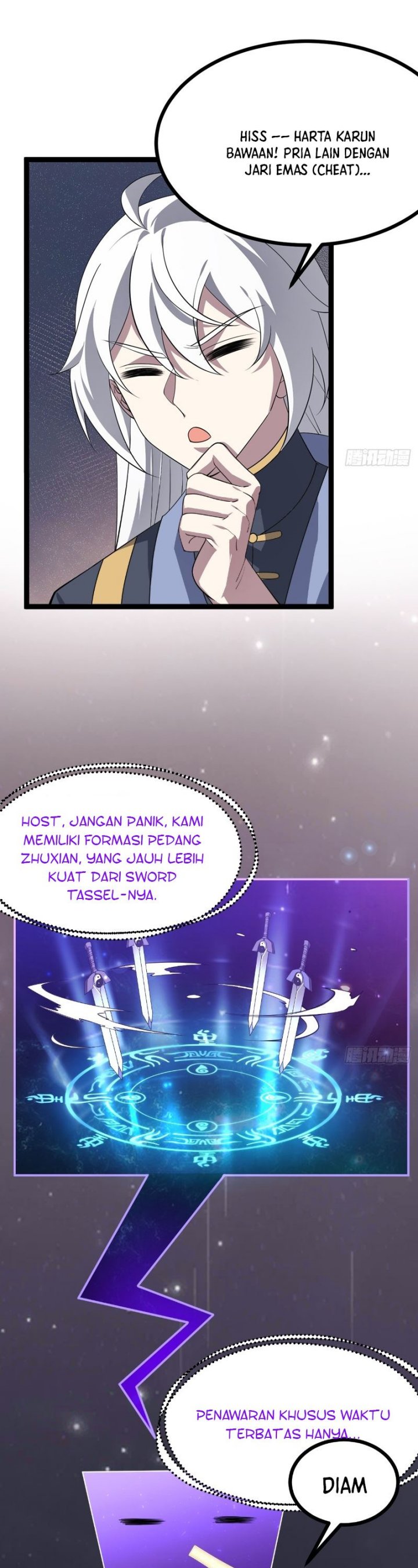 I Was Forced by the System to Become a Villain Chapter 92 Bahasa Indonesia