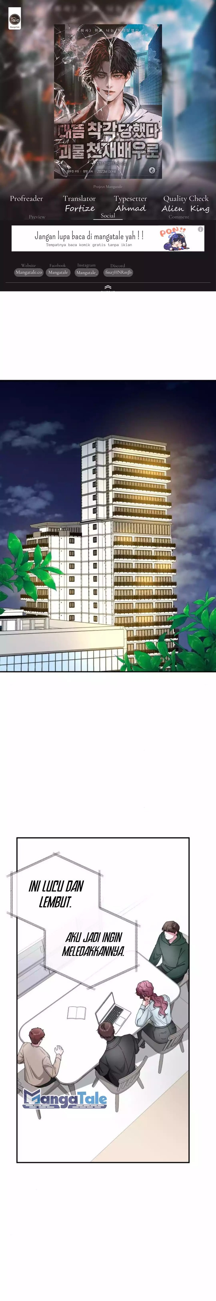 I Was Immediately Mistaken for a Monster Genius Actor Chapter 05 Bahasa Indonesia