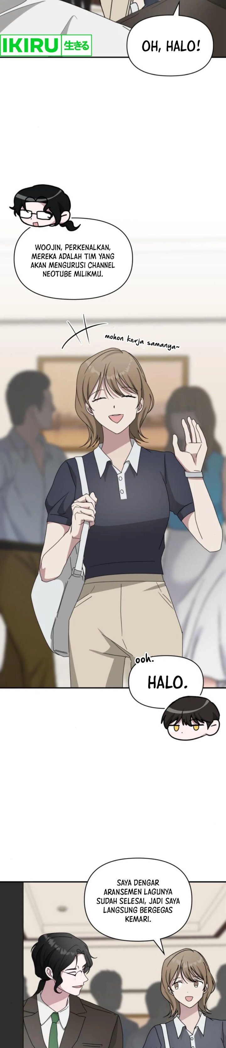 I Was Immediately Mistaken for a Monster Genius Actor Chapter 54 Bahasa Indonesia