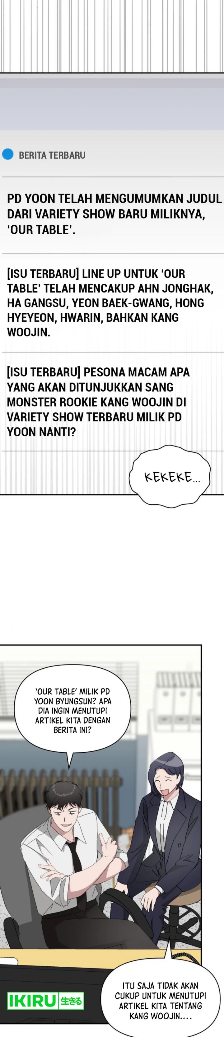 I Was Immediately Mistaken for a Monster Genius Actor Chapter 54 Bahasa Indonesia