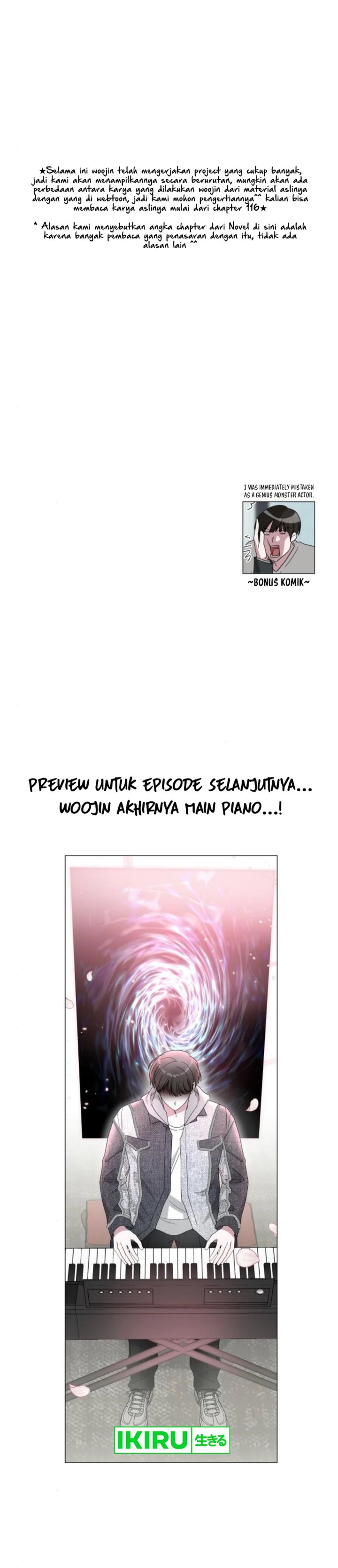 I Was Immediately Mistaken for a Monster Genius Actor Chapter 54 Bahasa Indonesia