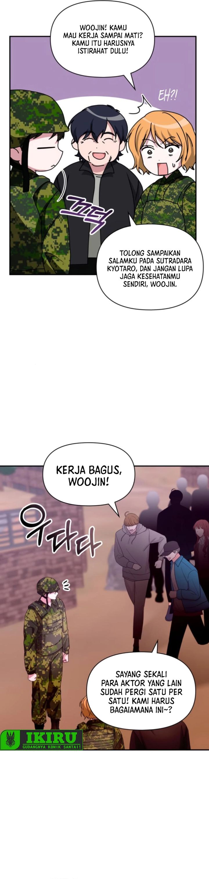 I Was Immediately Mistaken for a Monster Genius Actor Chapter 82 Bahasa Indonesia
