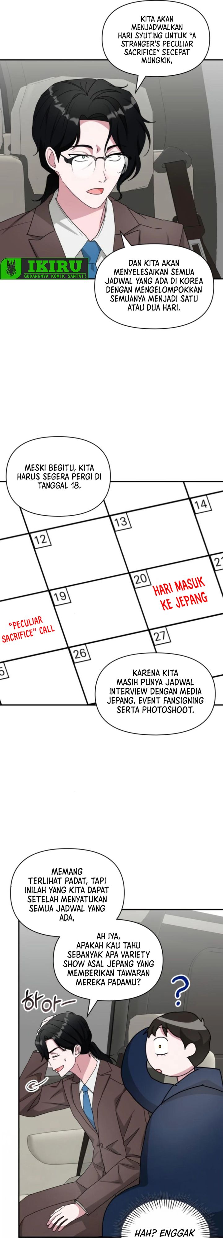 I Was Immediately Mistaken for a Monster Genius Actor Chapter 82 Bahasa Indonesia