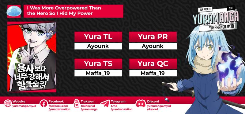 I Was More Overpowered Than the Hero, so I Hid My Power! Chapter 38 Bahasa Indonesia