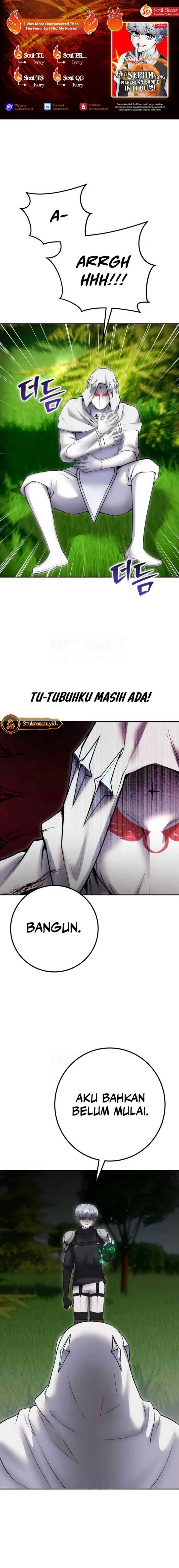 I Was More Overpowered Than the Hero, so I Hid My Power! Chapter 61 Bahasa Indonesia