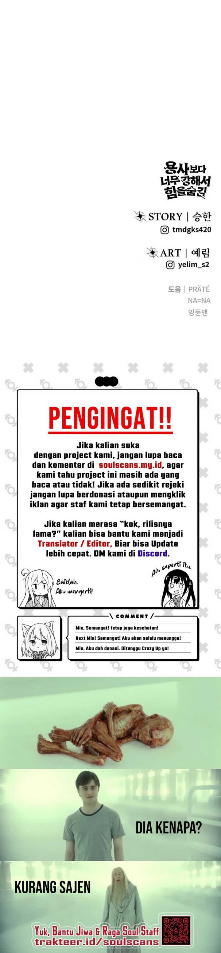 I Was More Overpowered Than the Hero, so I Hid My Power! Chapter 61 Bahasa Indonesia