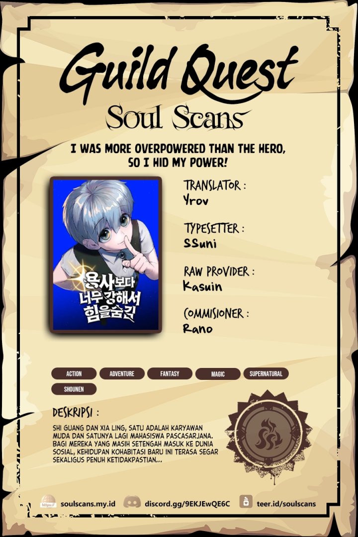 I Was More Overpowered Than the Hero, so I Hid My Power! chapter 90