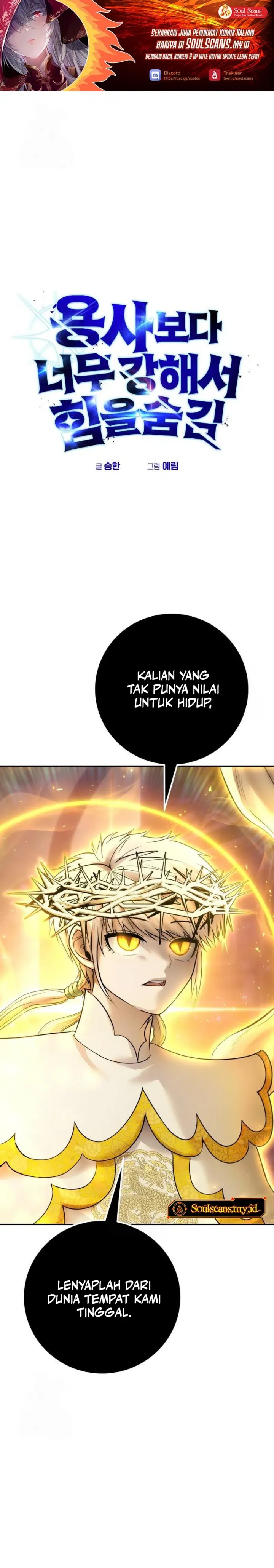 I Was More Overpowered Than the Hero, so I Hid My Power! Chapter 91 Bahasa Indonesia
