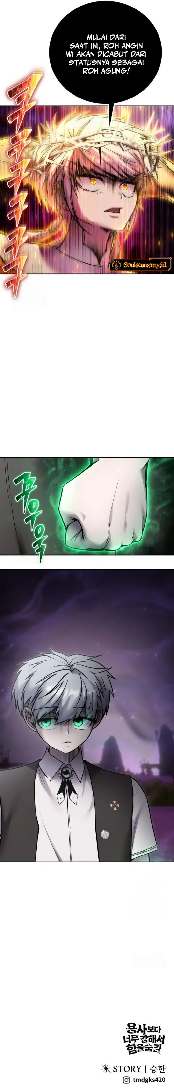 I Was More Overpowered Than the Hero, so I Hid My Power! Chapter 91 Bahasa Indonesia