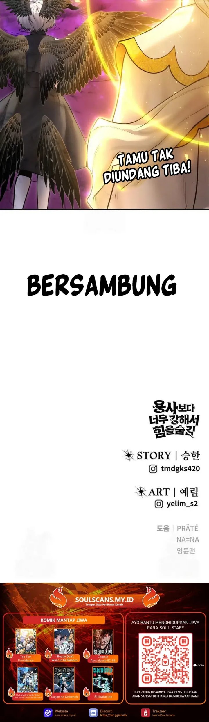 I Was More Overpowered Than the Hero, so I Hid My Power! Chapter 94 Bahasa Indonesia