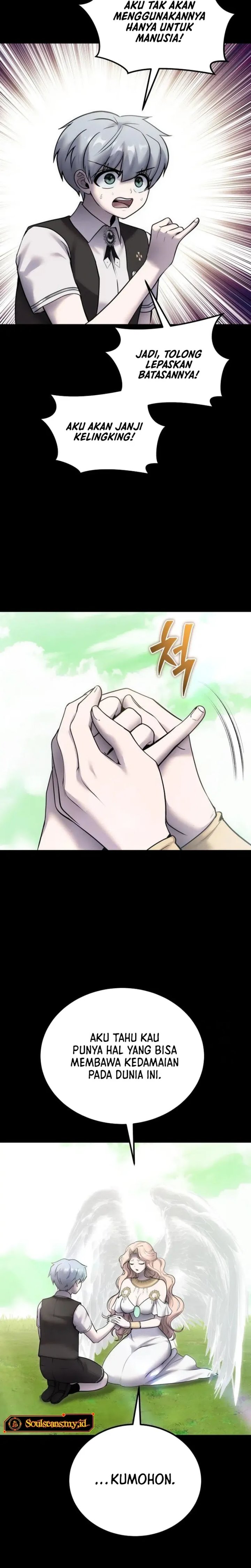 I Was More Overpowered Than the Hero, so I Hid My Power! Chapter 95 Bahasa Indonesia