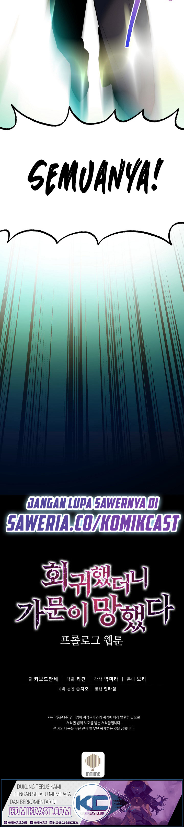 I Went Back and My Family was Ruined Chapter 00 (Promo Novel) Bahasa Indonesia