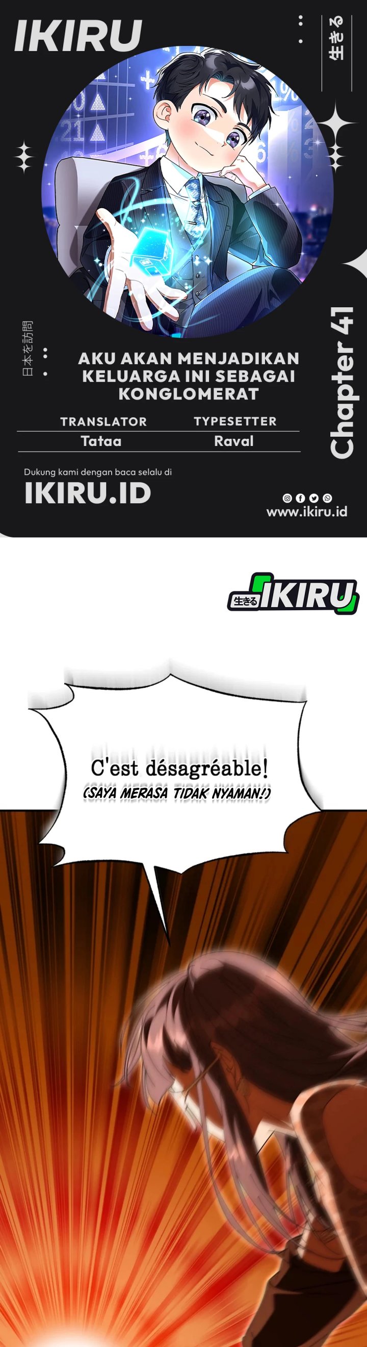 I Will Raise This Family! Chapter 41 Bahasa Indonesia