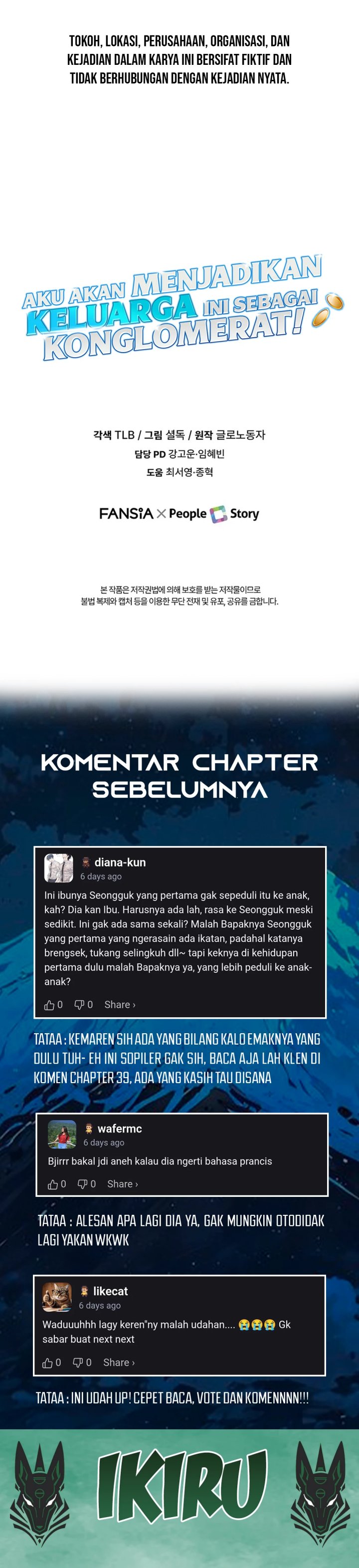 I Will Raise This Family! Chapter 41 Bahasa Indonesia
