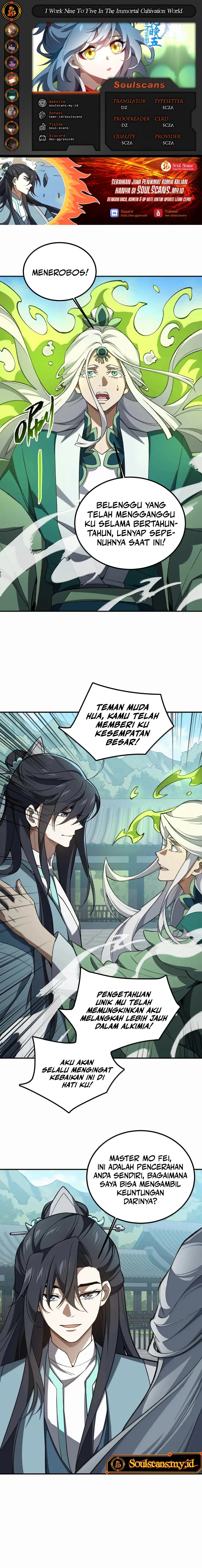 I Work Nine To Five In The Immortal Cultivation World Chapter 119 Bahasa Indonesia