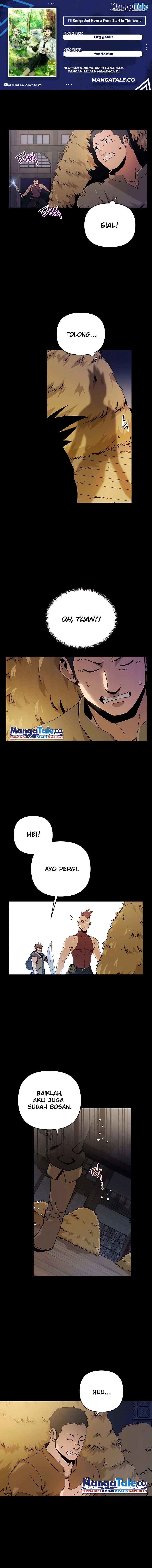 I’ll Resign and Have a Fresh Start in This World chapter 20