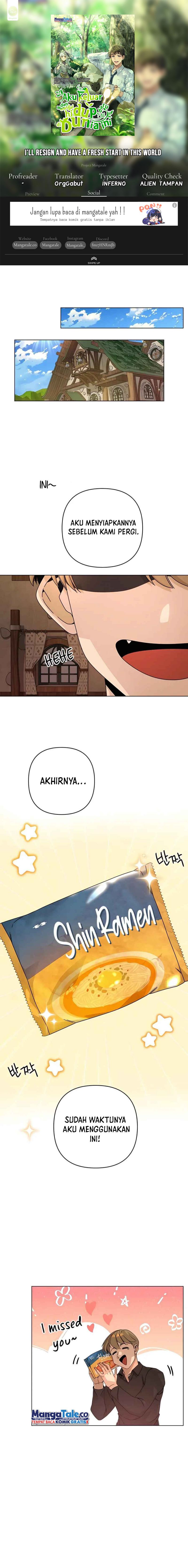 I’ll Resign and Have a Fresh Start in This World chapter 31