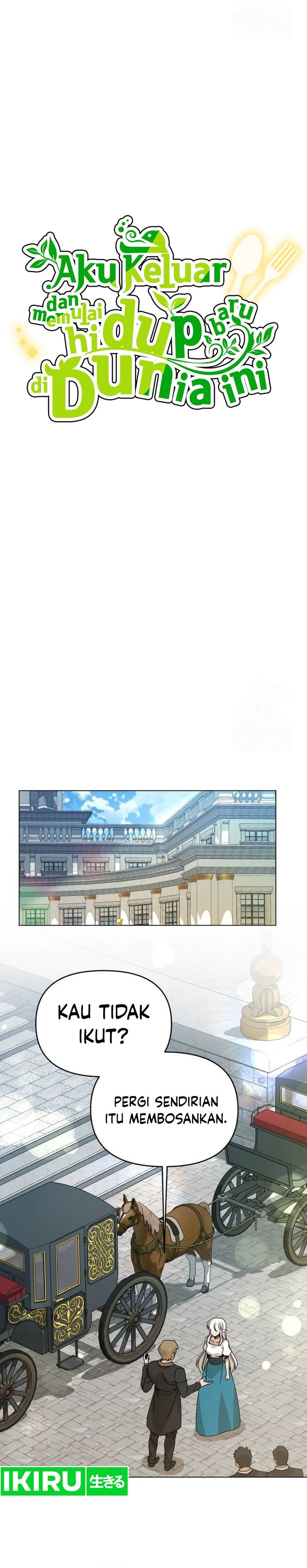 I’ll Resign and Have a Fresh Start in This World Chapter 112 Bahasa Indonesia