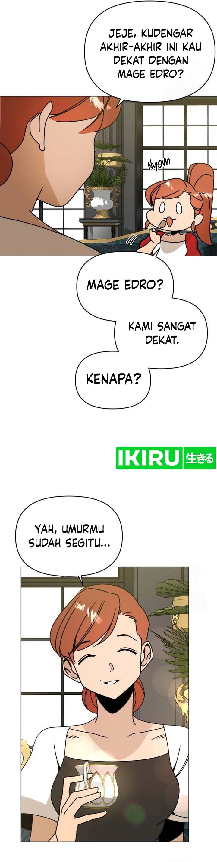 I’ll Resign and Have a Fresh Start in This World Chapter 112 Bahasa Indonesia