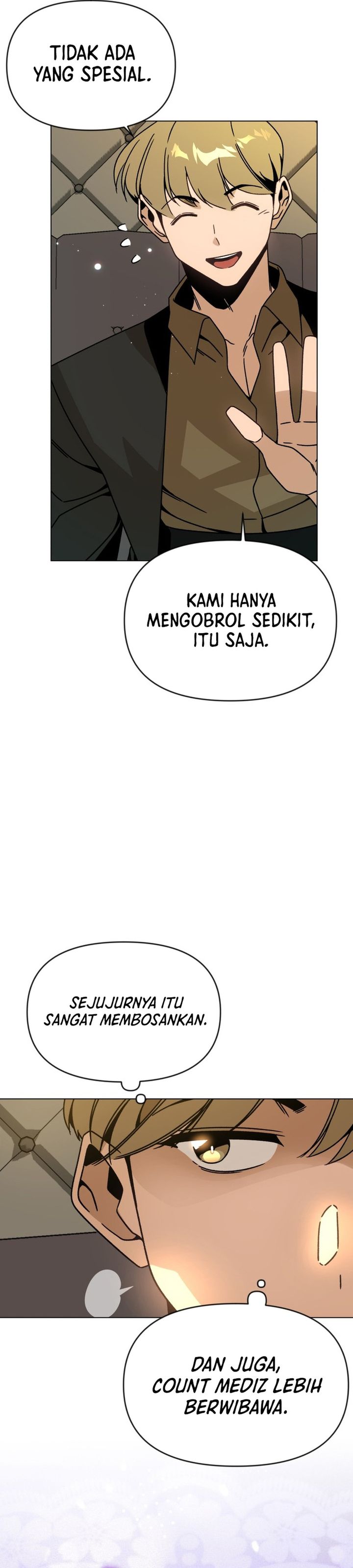 I’ll Resign and Have a Fresh Start in This World Chapter 129 Bahasa Indonesia