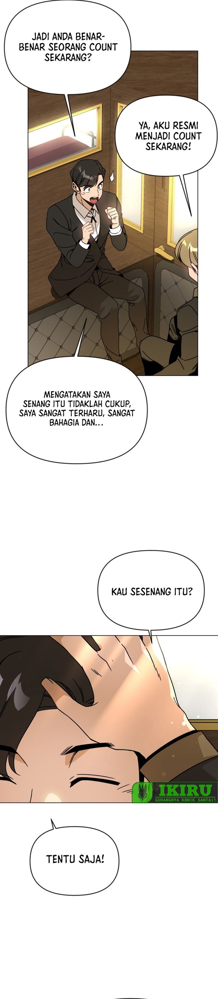 I’ll Resign and Have a Fresh Start in This World Chapter 129 Bahasa Indonesia