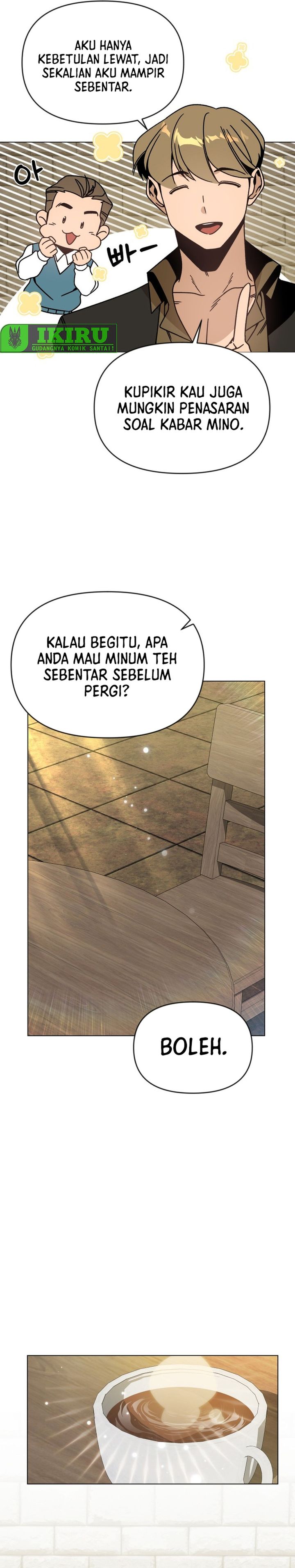 I’ll Resign and Have a Fresh Start in This World Chapter 129 Bahasa Indonesia