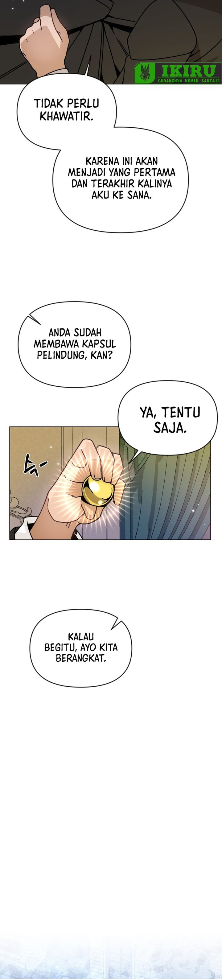 I’ll Resign and Have a Fresh Start in This World Chapter 129 Bahasa Indonesia