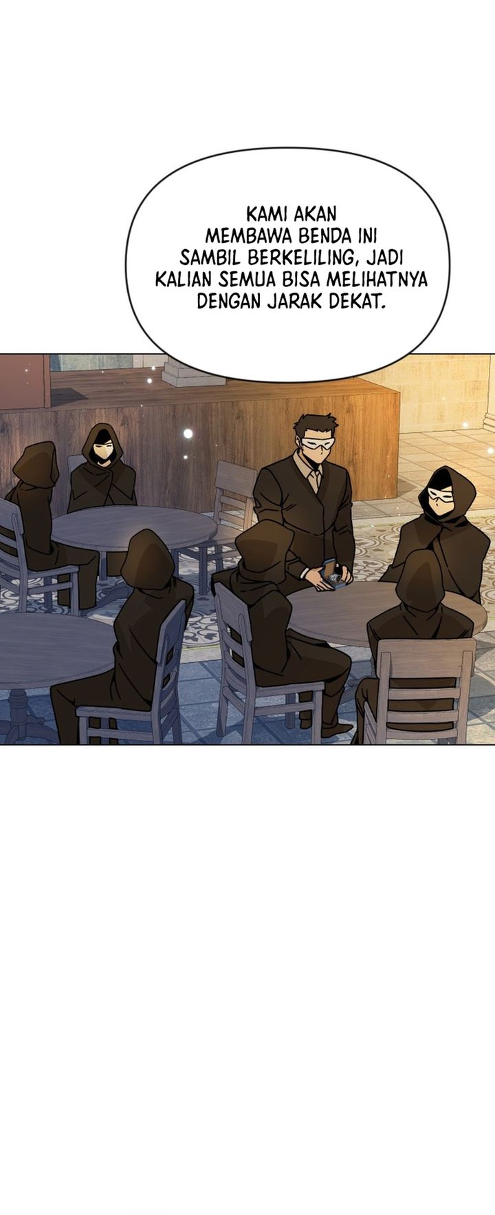 I’ll Resign and Have a Fresh Start in This World Chapter 129 Bahasa Indonesia