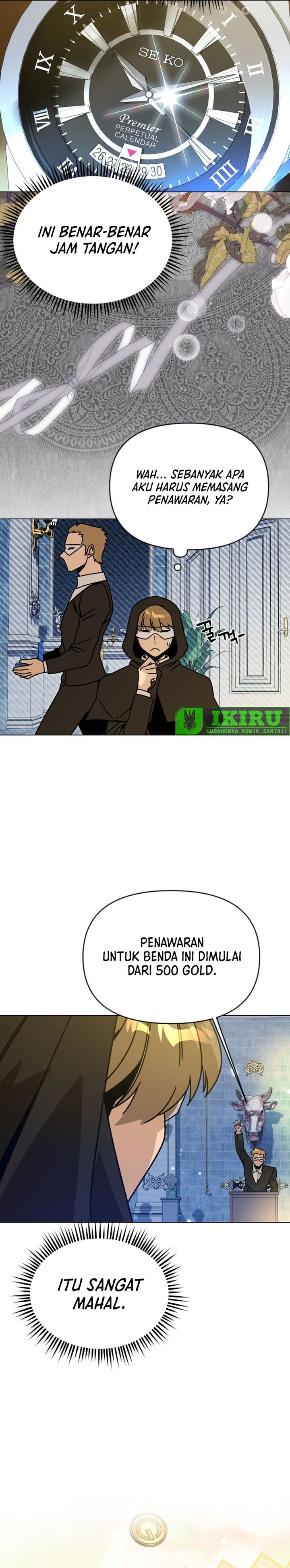 I’ll Resign and Have a Fresh Start in This World Chapter 129 Bahasa Indonesia