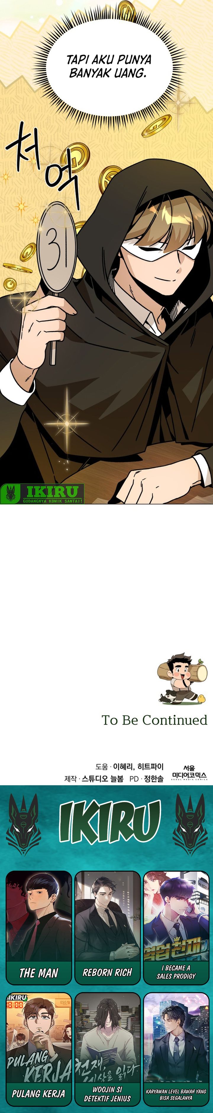 I’ll Resign and Have a Fresh Start in This World Chapter 129 Bahasa Indonesia