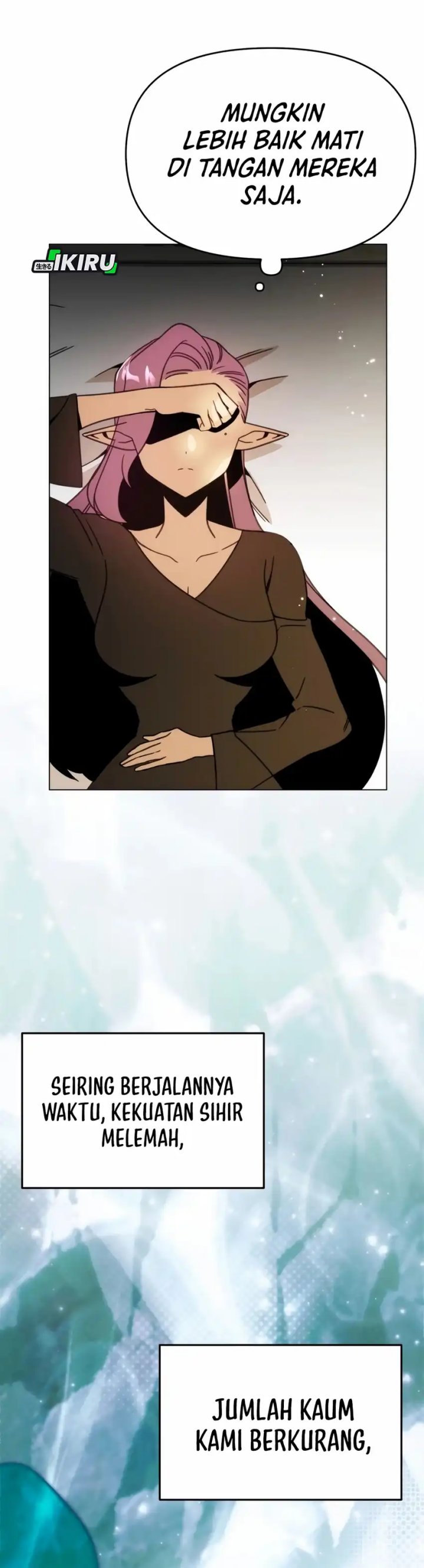 I’ll Resign and Have a Fresh Start in This World Chapter 138 Bahasa Indonesia