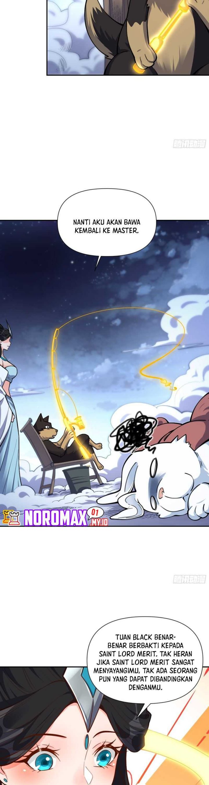 I’m Actually A Cultivation Bigshot Chapter 482 Bahasa Indonesia