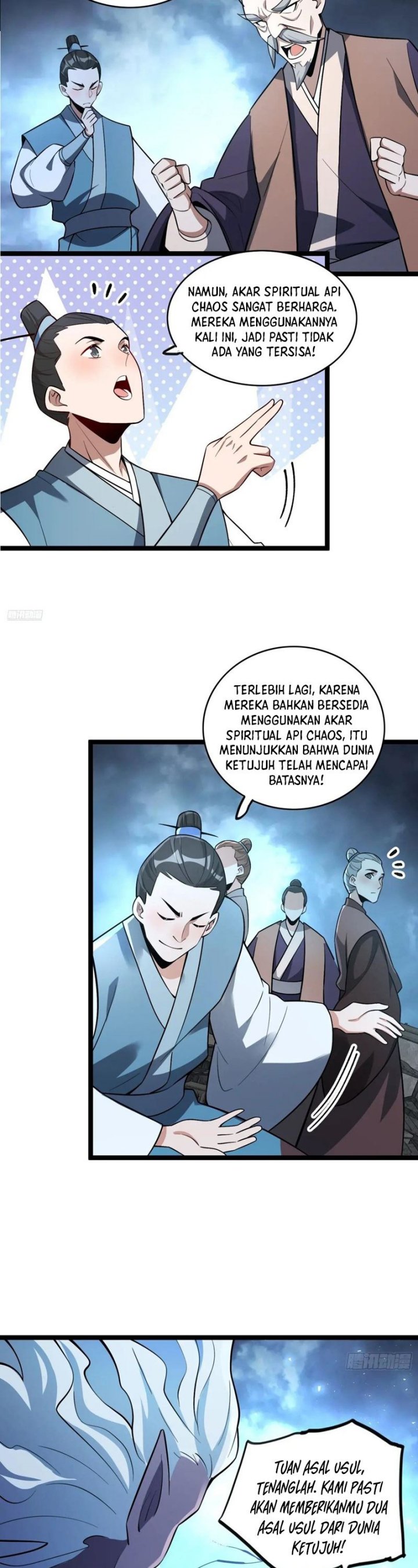 I’m Actually A Cultivation Bigshot Chapter 568 Bahasa Indonesia