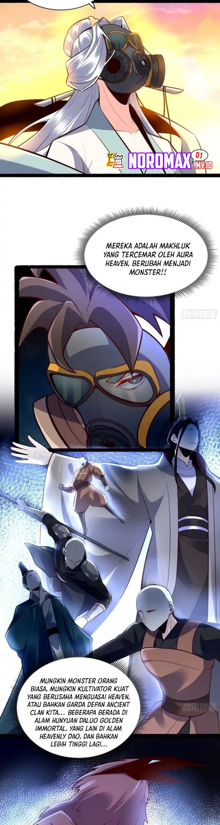 I’m Actually A Cultivation Bigshot Chapter 597 Bahasa Indonesia