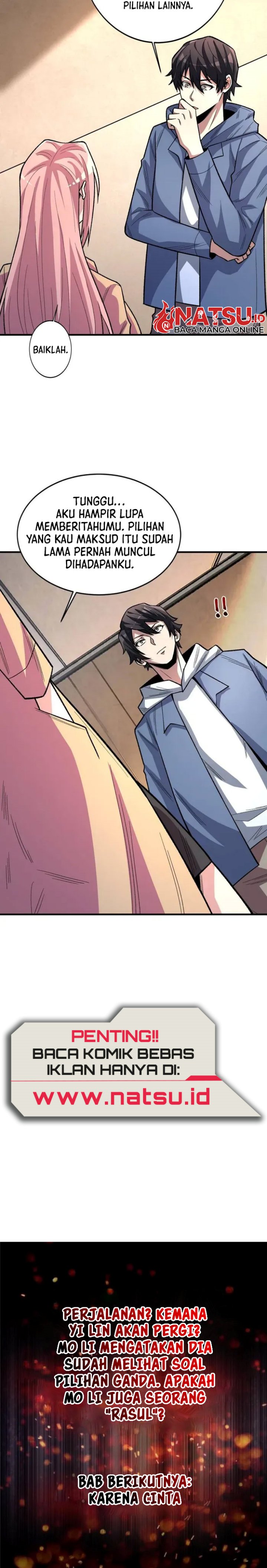 I’m Really Not The Villain Chapter 140 Bahasa Indonesia