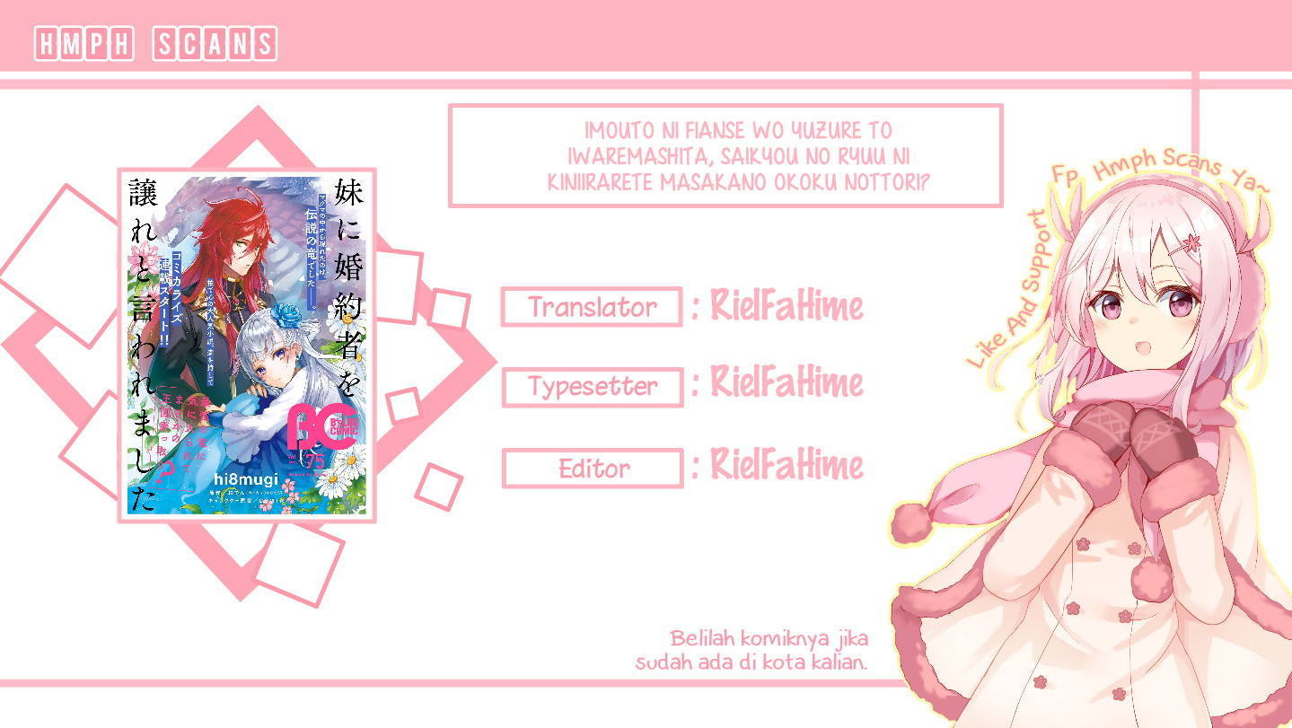 I was Told to Relinquish My Fiancé to My Little Sister, and the Greatest Dragon Took a Liking to Me and Unbelievably Took Over the Kingdom Chapter 02 Bahasa Indonesia