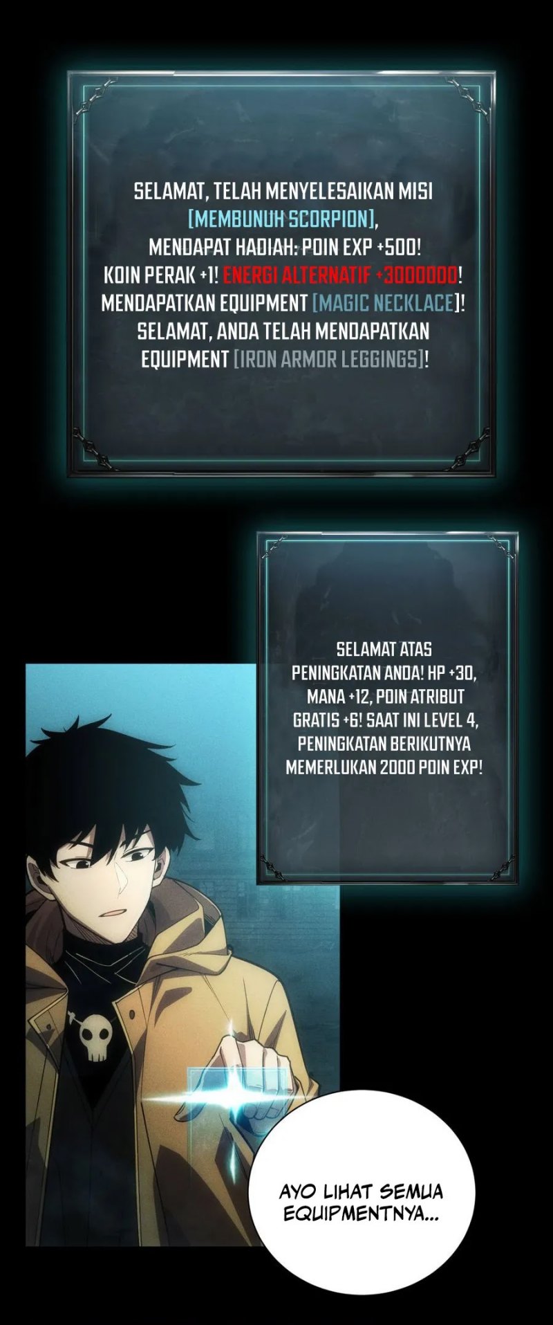 Idle Player Returns as a God (I Awoke as a God) chapter 3