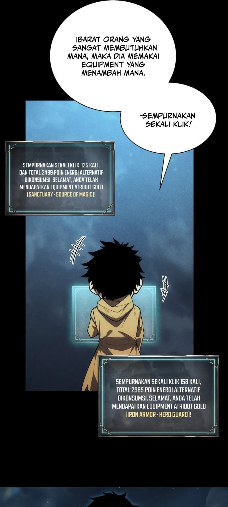 Idle Player Returns as a God (I Awoke as a God) chapter 3